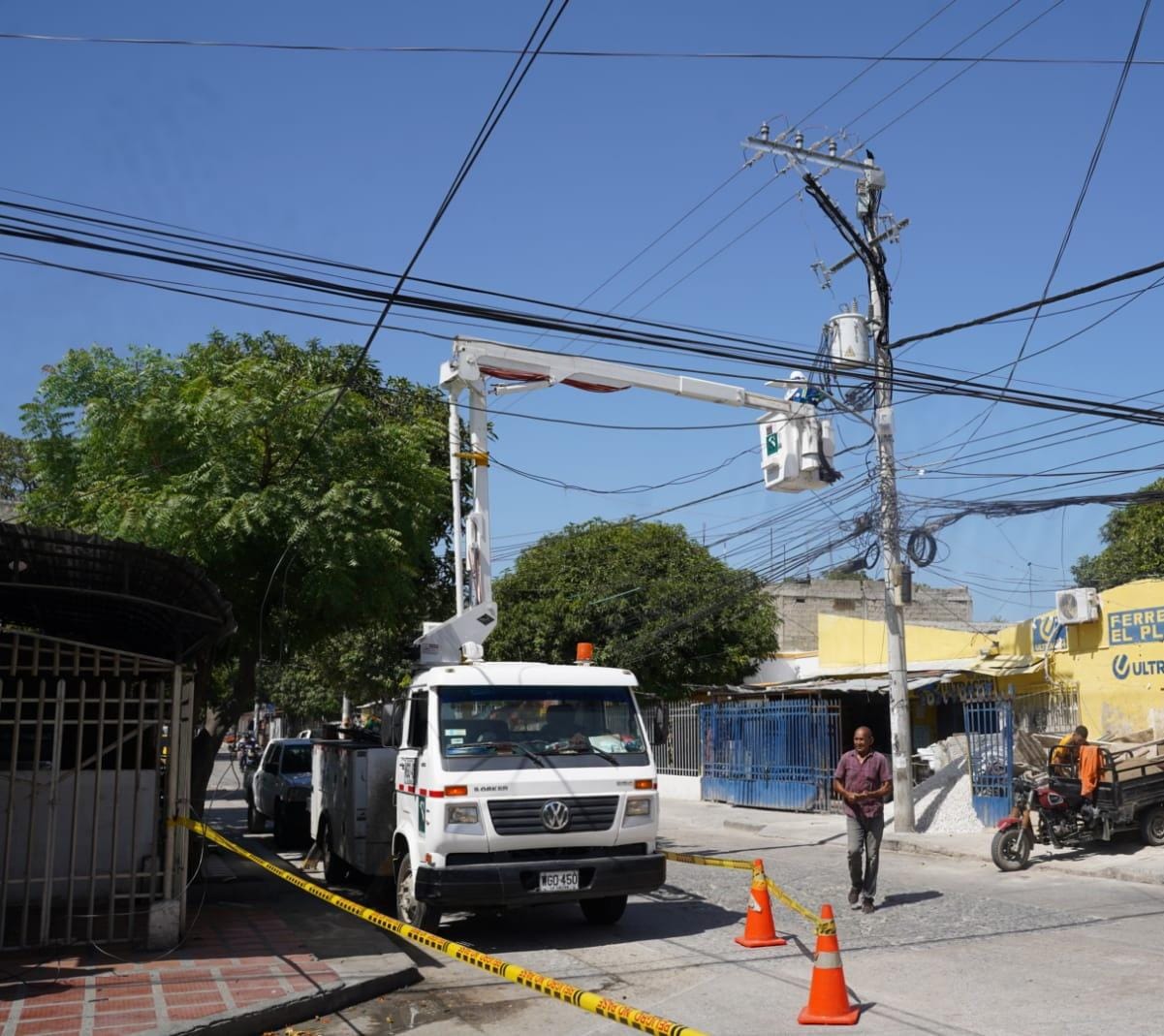 Plan de mejora eléctrica en los barrios Chiquinquirá y San Roque