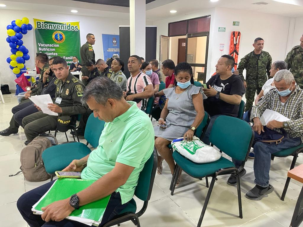 Inició jornada de declaración para la inclusión en el registro único de víctimas a militares activos y retirados y a sus familias