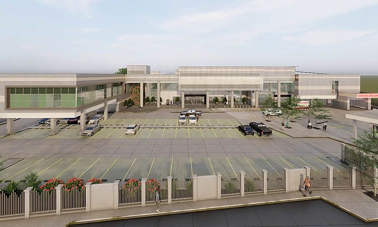 Obras del nuevo hospital Juan Domínguez Romero de Soledad entran en su recta final
