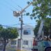 Air-e ejecuta labores de mantenimiento en sectores de San Roque y La Rivera en Soledad