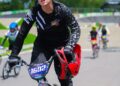 DANIELA PEDRAZA JOVEN VICTIMA DEL CONFLICTO QUE PARTICIPA POR SOLEDAD EN CAMPEONATO NACIONAL DE BMX EN MANIZALES