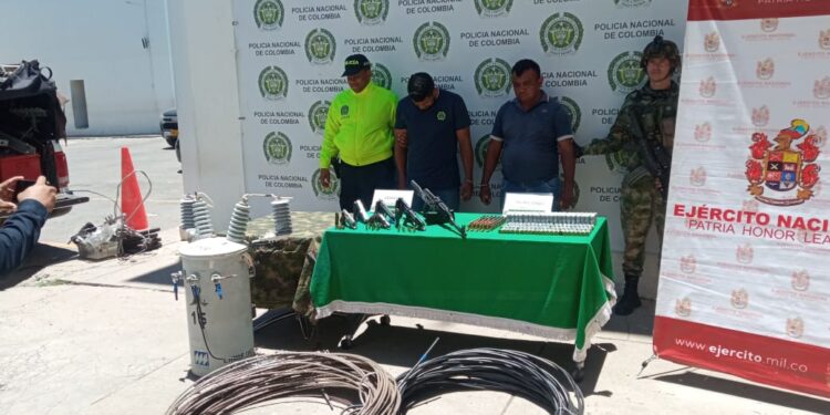En allanamiento de la Fiscalía tres capturas por robo de energía en finca en zona rural de Riohacha