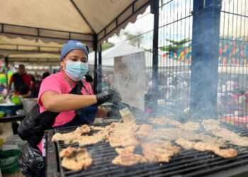 Exitosa segunda versión de la feria gastronómica #VamosPa’lBarrio en Ciudadela 20 de Julio