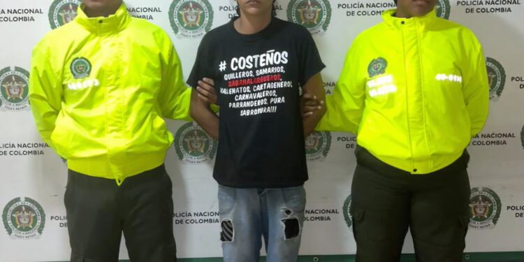 Policía Nacional captura a alias “El Gatico”, mediante orden judicial, por los delitos de homicidio y hurto Calificado