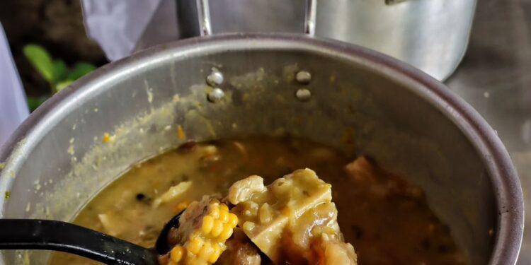 El domingo no se cocina, se almuerza en Martillo, Ponedera, en el III Festival del Sancocho