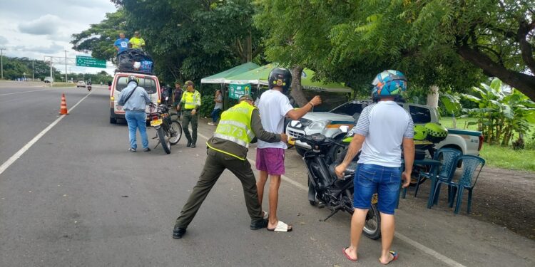 Controles especiales en sitios estratégicos del departamento
