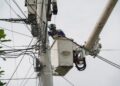 Trabajos eléctricos en el barrio Ciudad Jardín