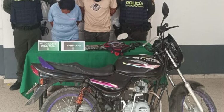 Capturados dos presuntos expendedores de drogas y la incautación de más de 540 gramos de marihuana