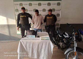 El trabajo articulado entre comunidad y Policía Nacional permitió una efectiva reacción y la recuperación de varios elementos hurtados