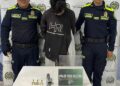 Policía Nacional captura en flagrancia a una persona por el delito Fabricación, tráfico o porte de armas de fuego