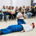 Funcionarios de la Secretaría de Salud de Soledad reciben formación en primeros auxilios