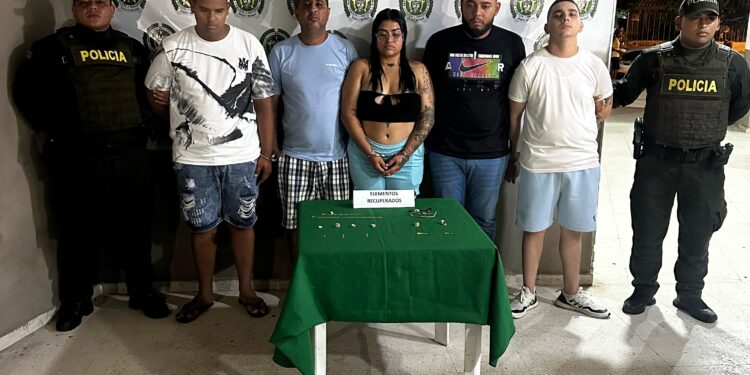 CAPTURA DE INTEGRANTES DEL GRUPO DELINCUENCIAL “LOS COSTEÑOS” TRAS PRESUNTO HURTO A JOYERÍA EN BARRANQUILLA