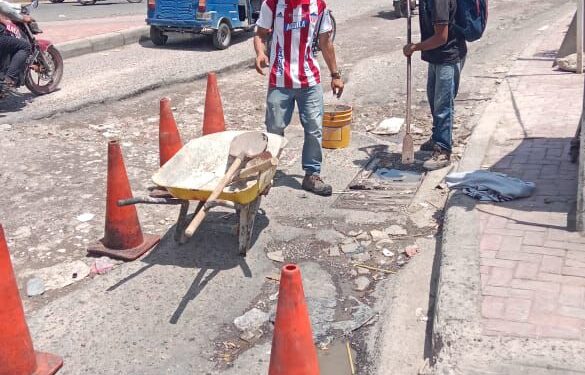 INICIÓ INTERVENCIÓN DE CONTINGENCIA EN TRAMO DE CALLE 30