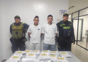 CAPTURADOS POR EL DELITO DE EXTORSIÓN