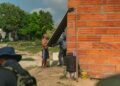 En plan de recuperación de espacios públicos, la Alcaldía de Soledad, La Secretaría de Gobierno y el Edumas demuelen construcciones ilegales en predio de Villa Estadio